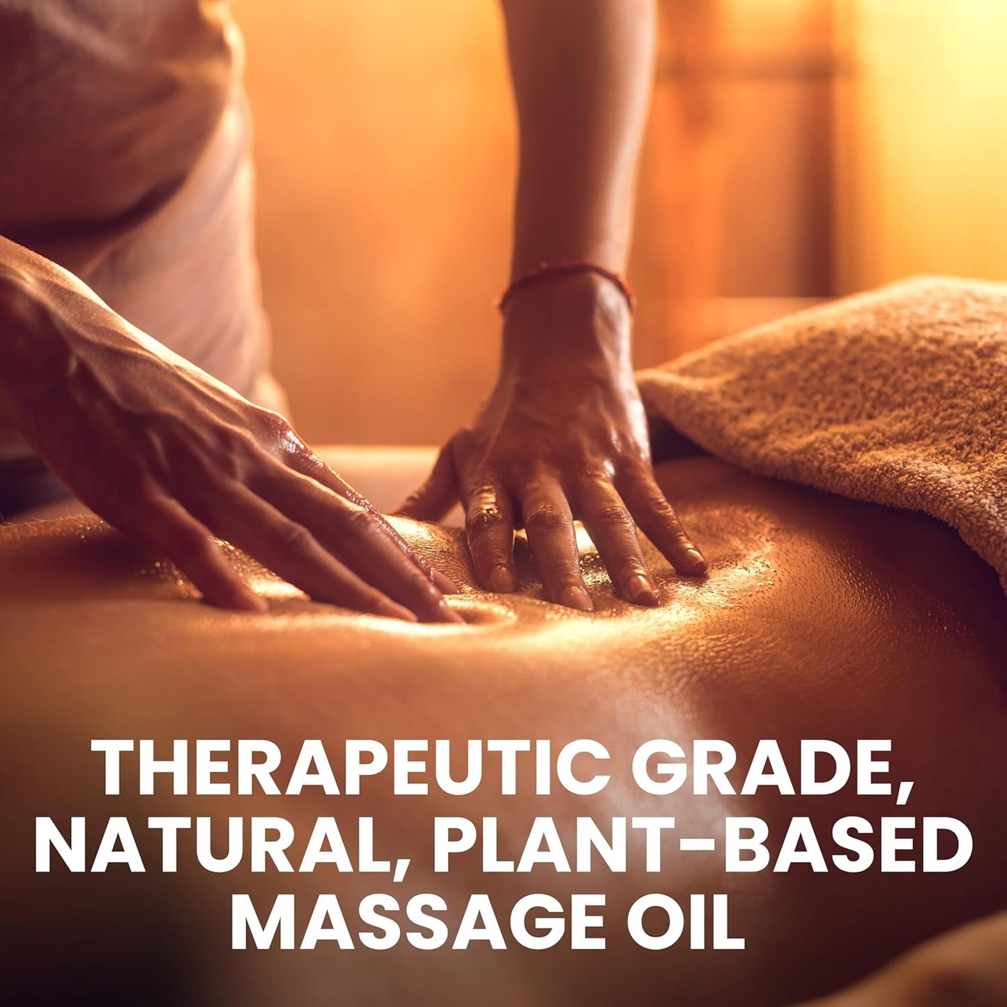 Sore Muscle Massage Oil for Massage Therapy with Arnica, Eucalyptus & Tea Tree Oil Blend for Deep Muscle Relief, Recovery, Softens Skin & Anti-Cellulite Massage for Professional & Home Use, 2-Pack