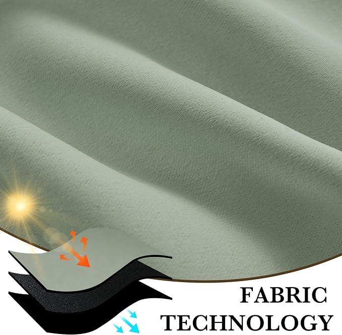 RYB HOME 100% Blackout RV Camper Curtains, Thermal Insulated Total Room - Image 7