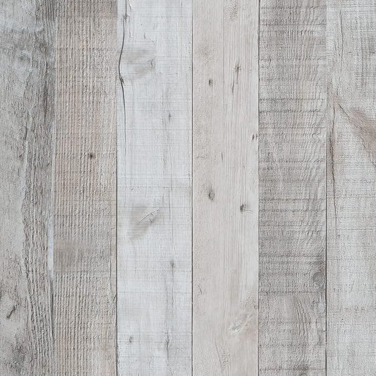 WENMER Grey Wood Wallpaper 17.71" x 118" Shiplap Peel and Stick Wallpaper Wood by WENMER