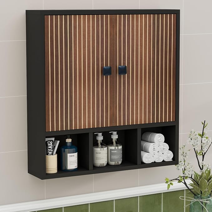 Bathroom Wall Cabinet, Wooden Medicine Cabinet by Tltaroni