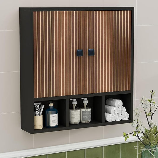 Bathroom Wall Cabinet, Wooden Medicine Cabinet by Tltaroni