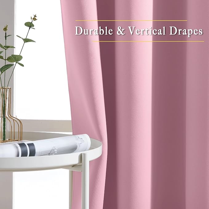 NICETOWN Door Curtain for Closet Doors 80 Inches Long 1 Panel, Room Divider - Image 6