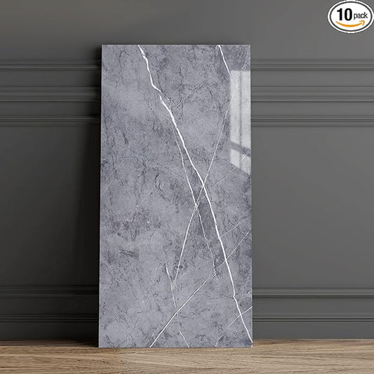 Haimin Wall Panels Peel and Stick 10 Pieces 23.6x11.8in Lightweight Backsplash by HaiminHomeDecorWallpaper