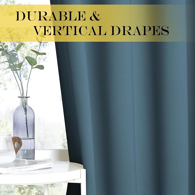 NICETOWN Blackout Curtains 120 inch Length - Image 6