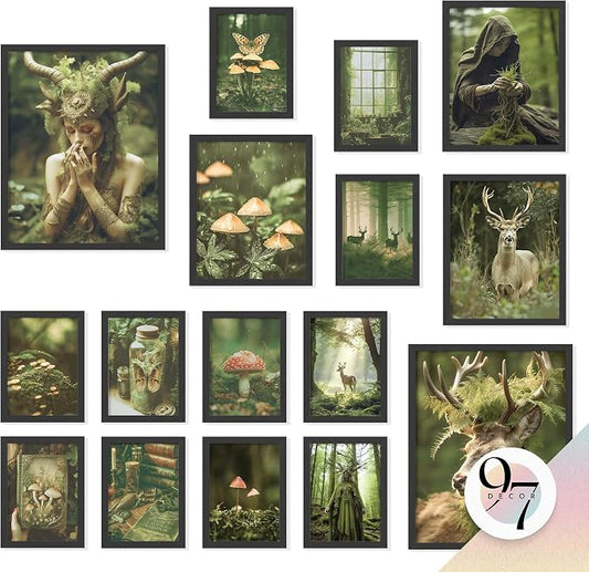 97 Decor Large 11x14 Nature Goblincore Decor by 97Decor