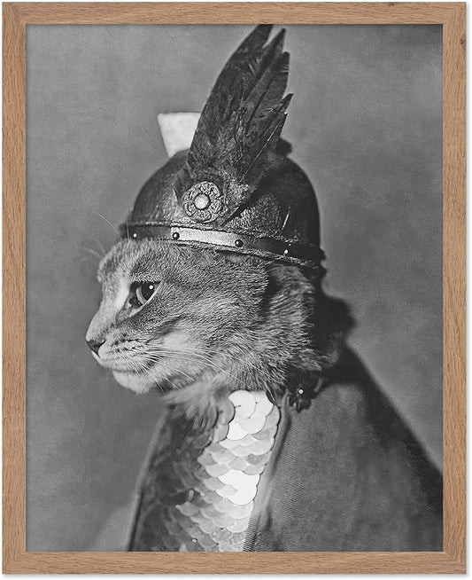 Poster Master Vintage Armored Cat by PosterMaster