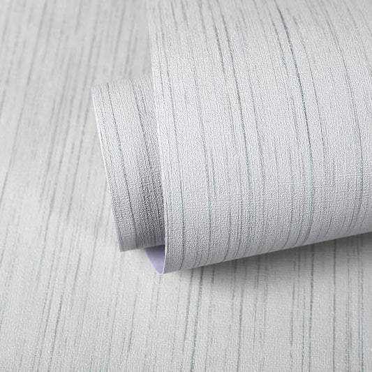 Beige Grey Grasscloth Wallpaper Peel and Stick 15.74" X 472.44" Removable by MANONIRIA