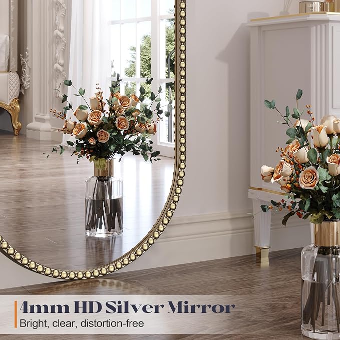 Champagne Bronze Bathroom Mirror - Image 5