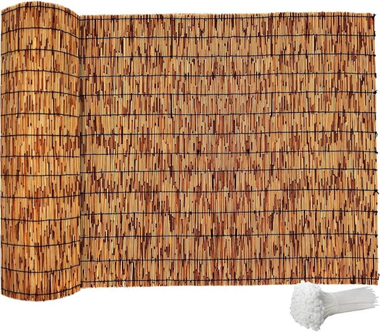 Bamboo Fence, Reed Fencing 4Feet High Bamboo Privacy Screen Outdoor by Unknown