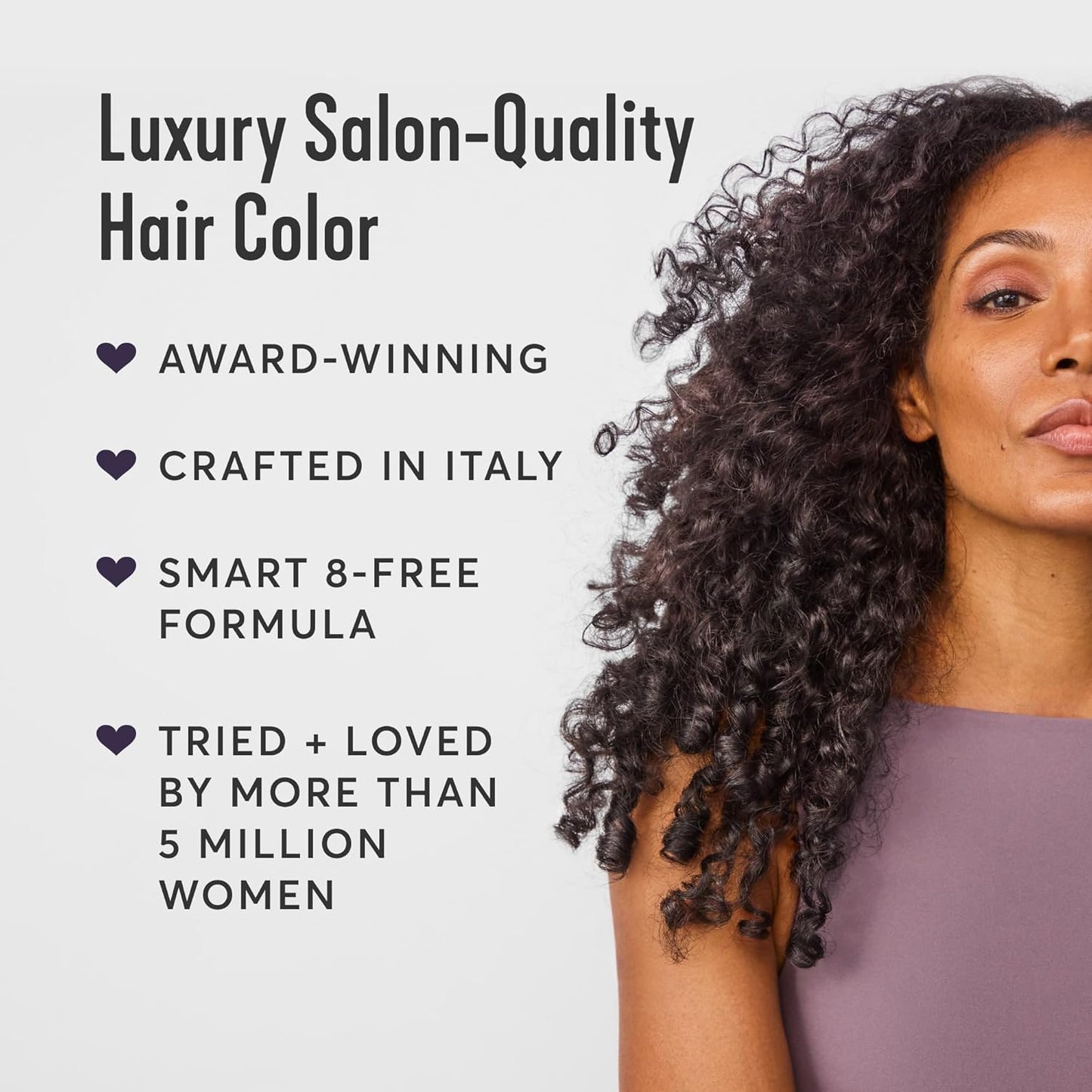 Madison Reed Radiant Hair Color Kit | 3NNA Cool Black-Brown with Ash Undertones (Positano Black) for 100% Gray Hair Coverage | Dimensional Permanent Hair Dye | PPD-Free & Ammonia-Free | 2 Pack