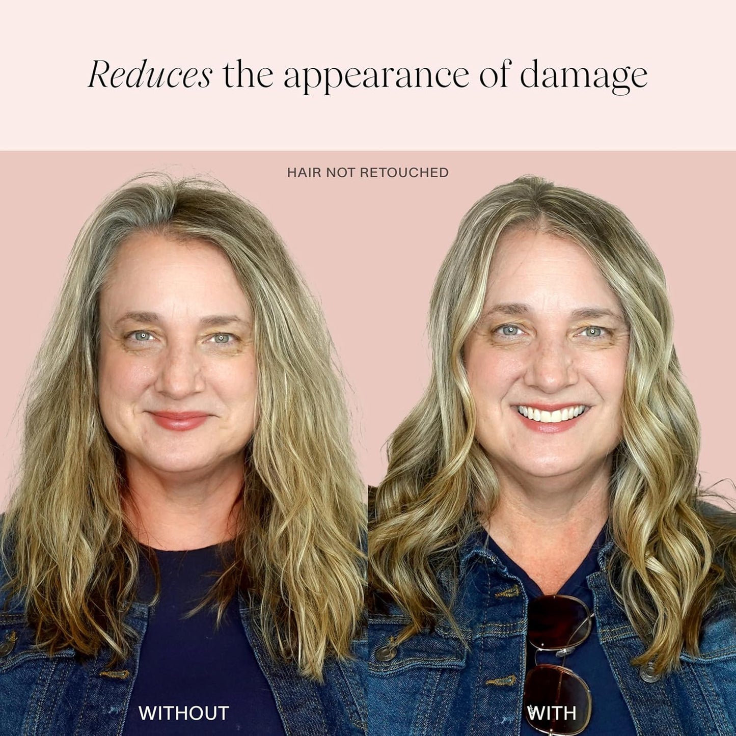 JVN Revive Repairing Shampoo, Instantly Strengthening and Deeply Nourishing Shampoo for Damaged Hair, Dry Hair Shampoo, Sulfate-Free, Silicone-Free, (10 Fl Oz)