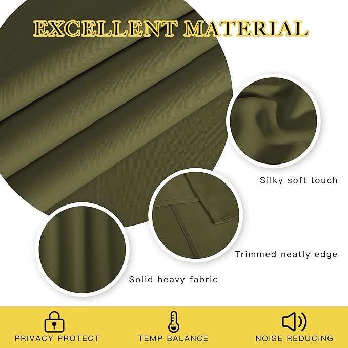 NICETOWN Blackout Curtain for Girls Room - Image 4