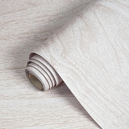 White Wood Contact Paper for Cabinets/Drawers Wood Grain Peel and Stick by VisitTheLativo