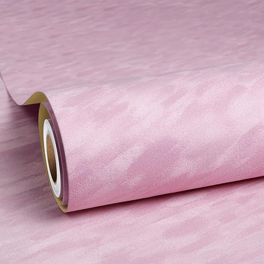 ReWallpaper Pink Velvet Wallpaper Peel and Stick Elegant Pastel Pink Wallpaper by ReWallpaper