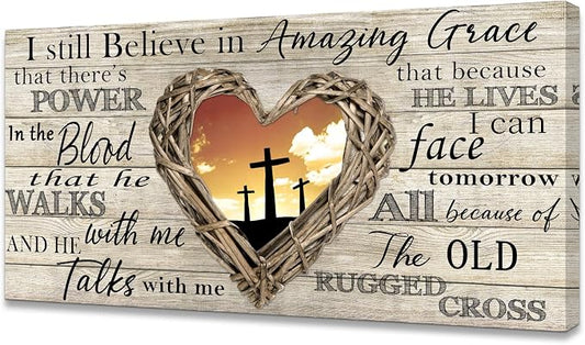 Cao Gen Decor Art A63562 Amazing Grace Wall Art Decor Canvas Print Picture by Cao+Gen+Decor+Art