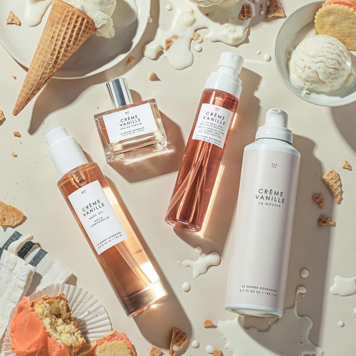 Le Monde Gourmand Le Jumbo Crème Vanille Eau de Parfum - 2.5 fl oz (75 ml) - Vanilla, Jasmine, Amber Fragrance Notes