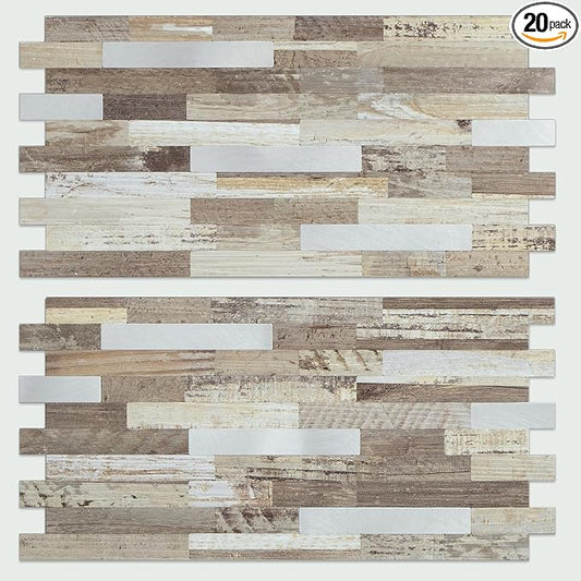 AULIGET 20 Sheets Peel and Stick Backsplash by AULIGET