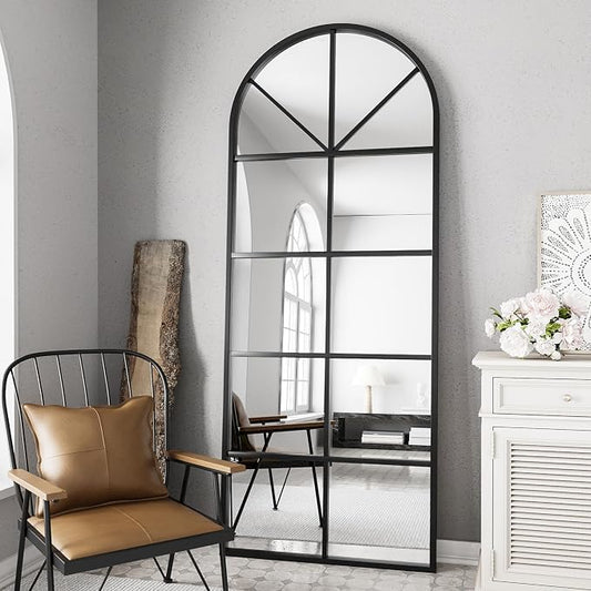 Full Length Mirror, Oversize Wall Mirrors, Farmhouse Standing Mirrors by ZMYCZ