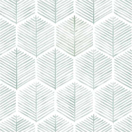 Modern Peel and Stick Wallpaper 17.3''×197'' Geometric Wallpaper Boho Contact by OSECAGE