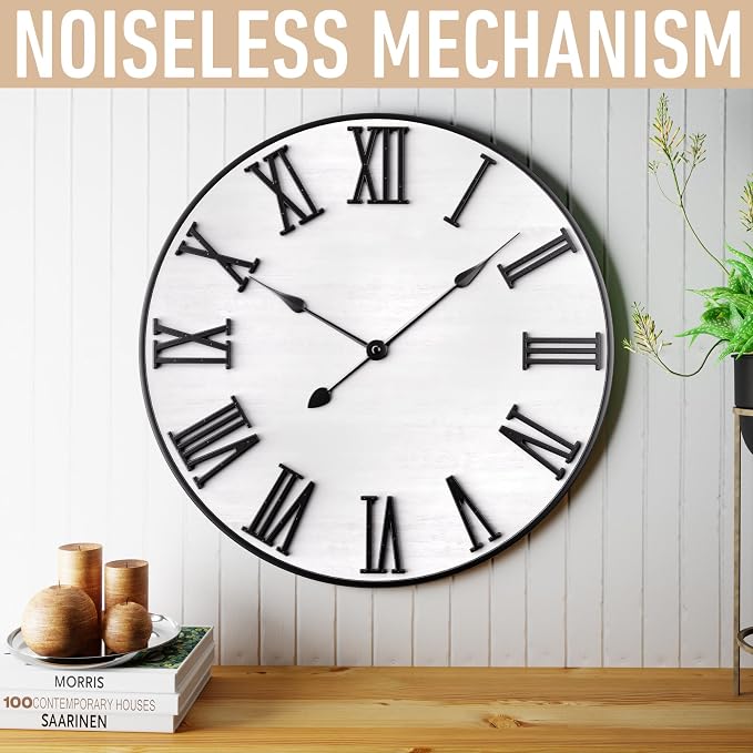 Large Wall Clock 24" Round - Image 3