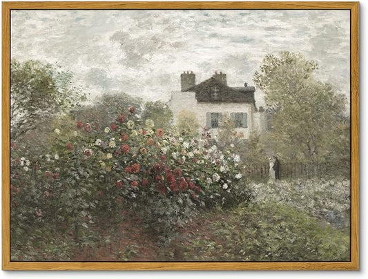 InSimSea Framed Canvas Wall Art Vintage Decor, Classical Home Room Decor The by InSimSeaArt