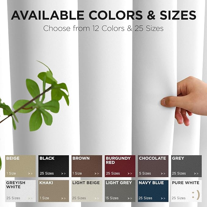 Joydeco Blackout Door Curtain for Doorway Privacy 84 Inches Long, Grommet - Image 7