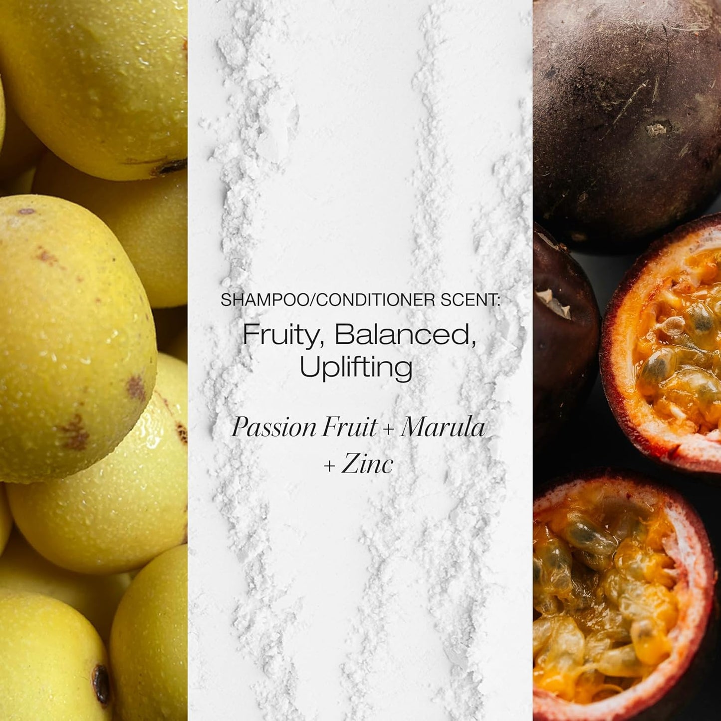 Raw Sugar Grow Pro Hair Care Bundle- Shampoo & Conditioner with Vegan Biotin for Anti-Thinning & Pro-Lengthening, Passion Fruit & Marula for Fuller Hair, Formulated without Sulfates + Parabens