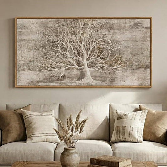 Large Framed Tree of Life Wall Art by Cuspin