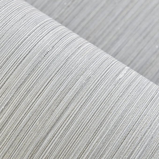 Haimin Grasscloth Wallpaper Textured 24in X 393in Fabric Contact Paper Wall by HaiminHomeDecorWallpaper