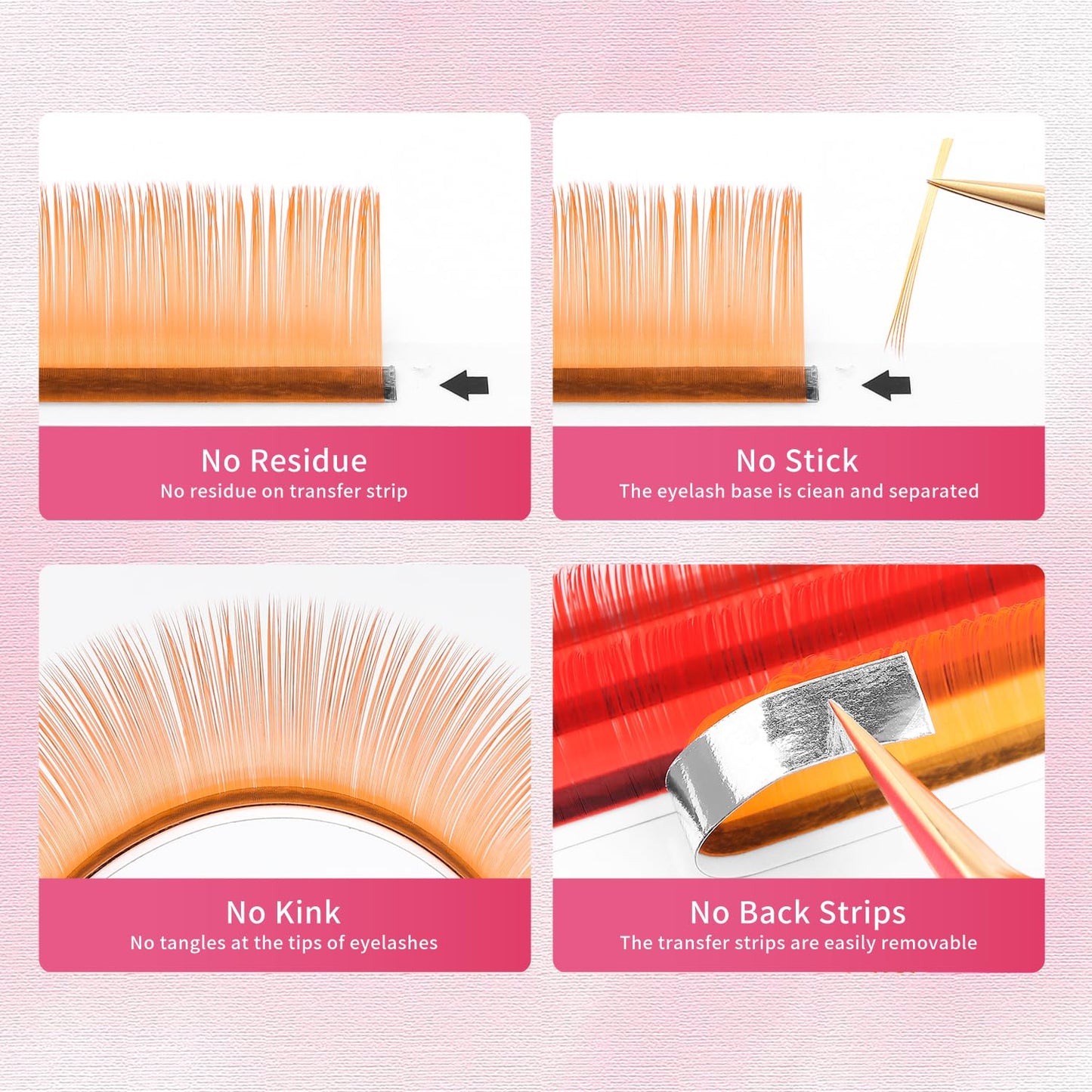 Eyelash Extensions Classic C Curl Lashes 15mm Natural Colored Soft Lashes 0.07 Individual 16 Rows Volume False Eyelashes Professional Use(Colored,0.07-C,15mm)