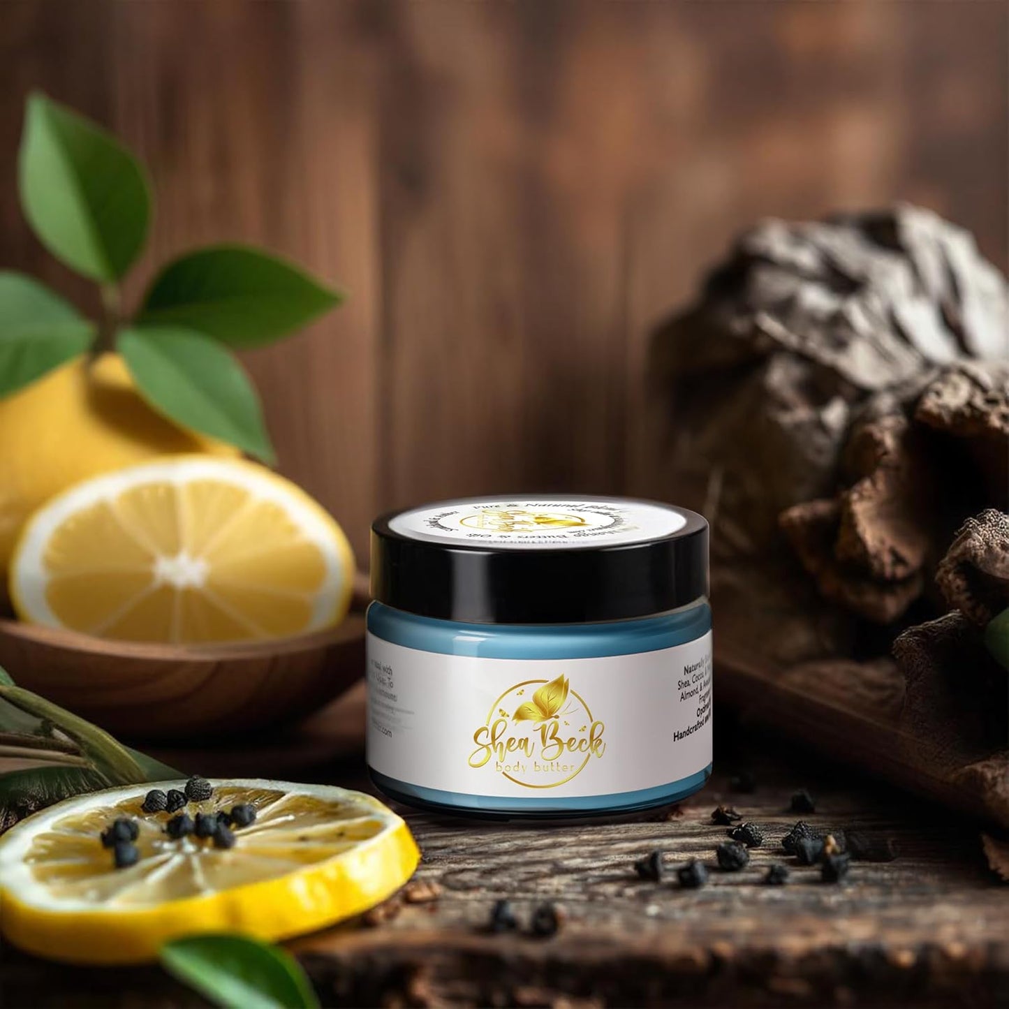 Body Butter Blend: Natural Shea, Cocoa, & Mango w/Jojoba Oil for Radiant Skin and Beard | Moisturizing (8oz(Sauvage, Our Version of))