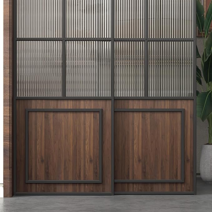BOMENG Large Walnut Wood Contact Paper Matte 16"x591" Dark Brown Wood Wallpaper - Image 6