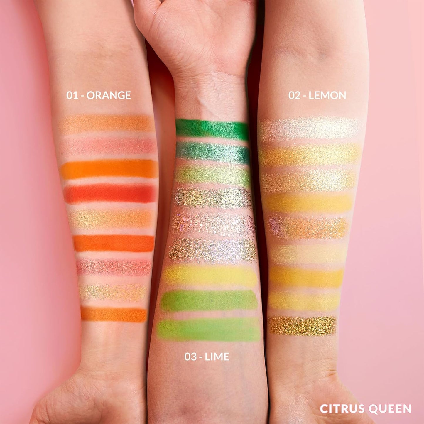 Kimchi Chic Beauty Citrus Queen - 9 Shades in 1 Makeup Palette - 02 LEMON