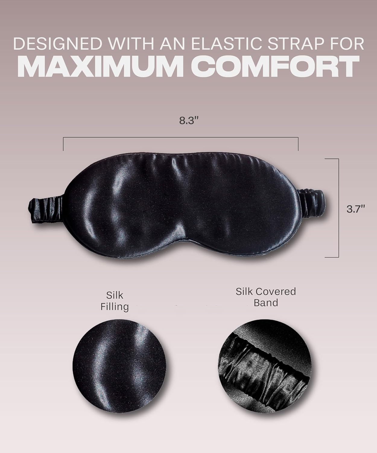 Silk Sleep Mask - Mothers Day Gift for Mom - Unique and Thoughtful Mom Gift - Perfect for Moms First Mothers Day and Women You Love, Mom from Daughters by Colorado Home Co.