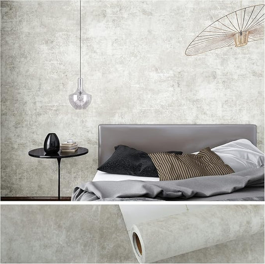 VEELIKE 15.7''x354'' Concrete Contact Paper by VEELIKE