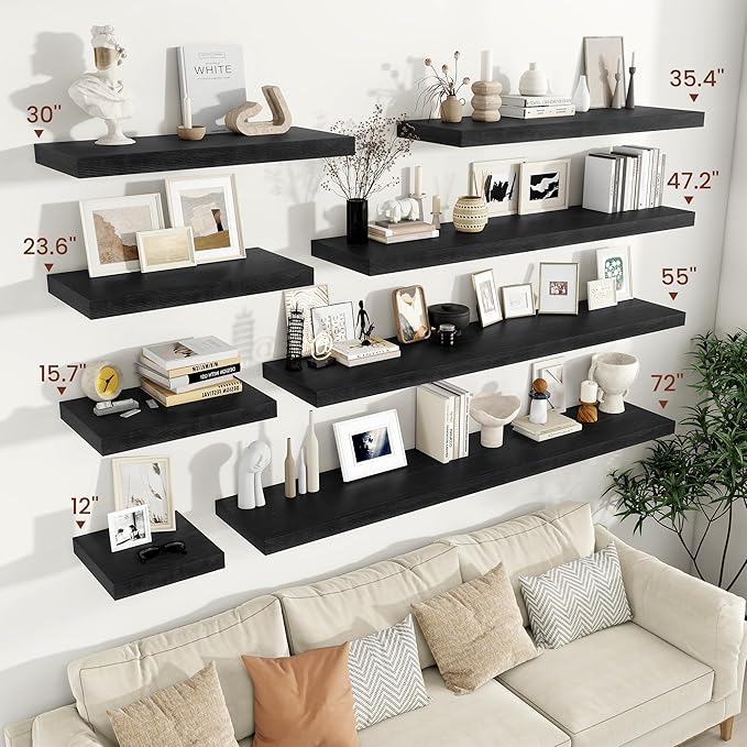 Vivelove 2" Thick Floating Shelves - Image 6