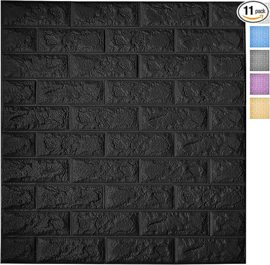 Art3d 11-Pack 64 Sq. Ft Peel and Stick 3D Wall Panels by Art3d