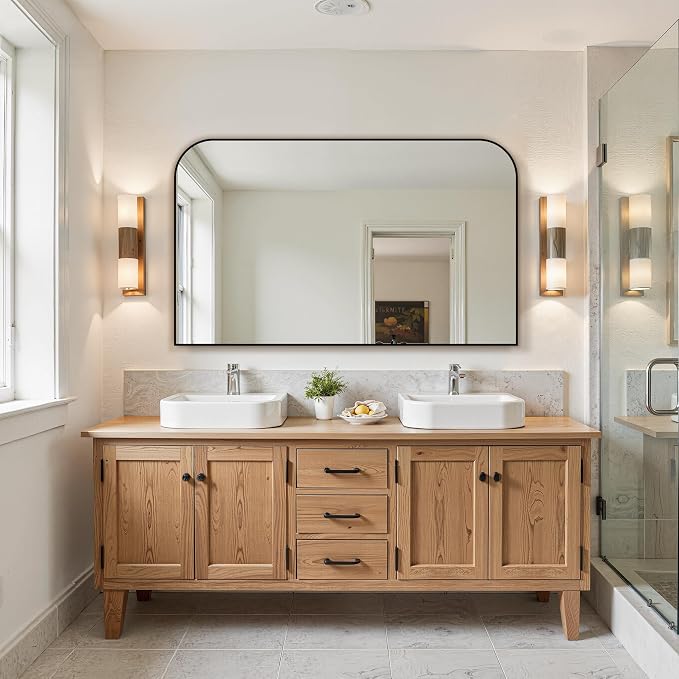 Delma Bathroom Vanity Mirror, Living Room, Entryway Decor - Image 2
