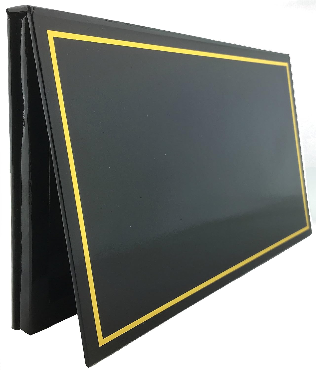 JUVITUS Large Empty Makeup Palette with Mirror and 20 Metal Stickers for Customizing Eyeshadows, Highlighters, and Blushes