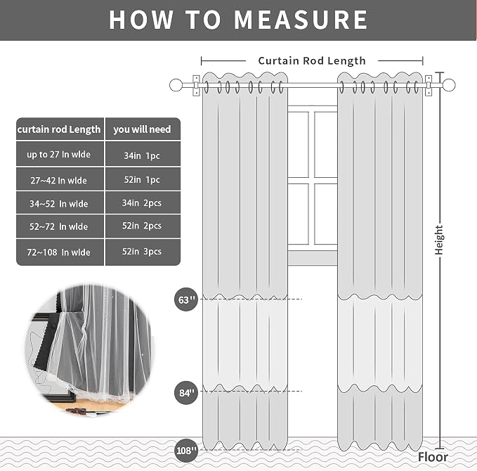 XiDi Black Out Curtains for Bedroom Windows, Curtains for Girls Bedroom Decor - Image 6