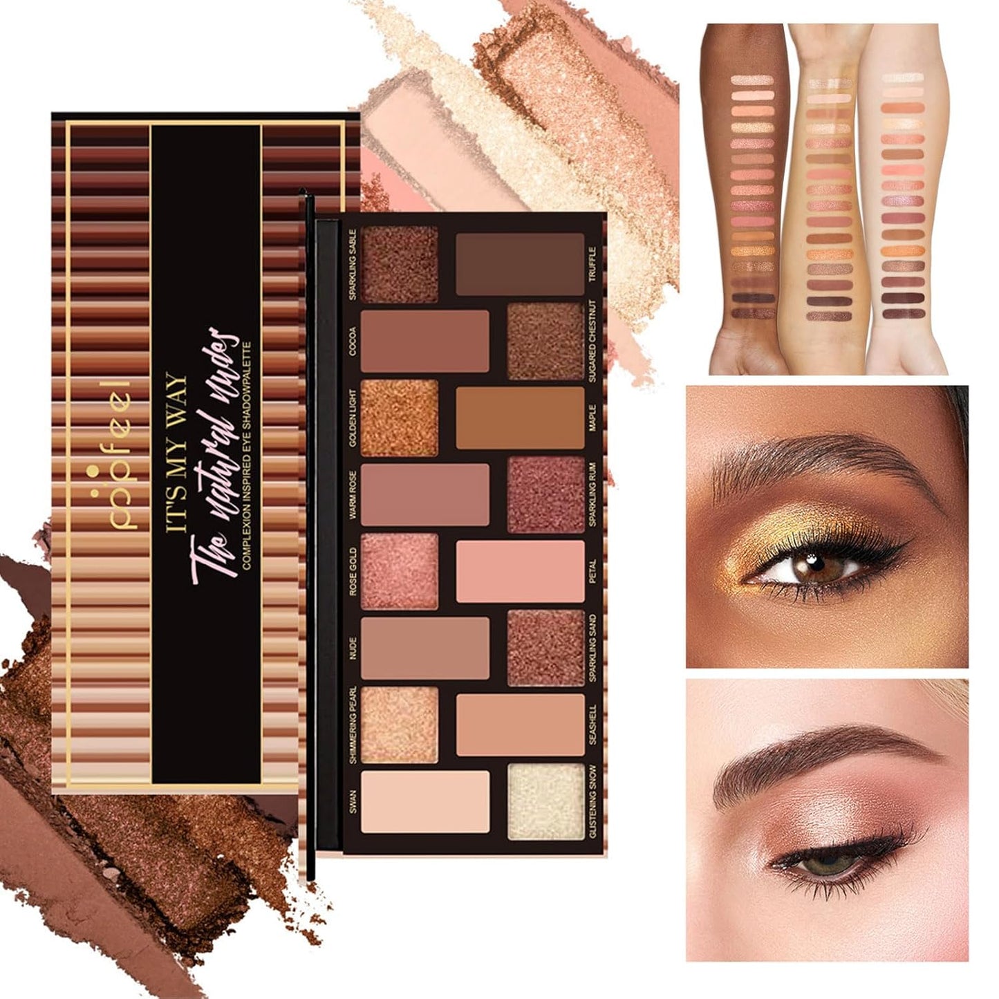 Makeup Kit for Women, All in One Makeup Gift Set for Women and Teen Girl, Full Makeup Kit with Lipgloss Eyeshadow Palette Concealer Stick Mascara Eyeliner Pencil Eye Shadow Brush