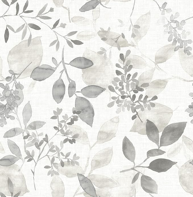 NuWallpaper NUS3144 Breezy Peel & Stick Wallpaper by NuWallpaper