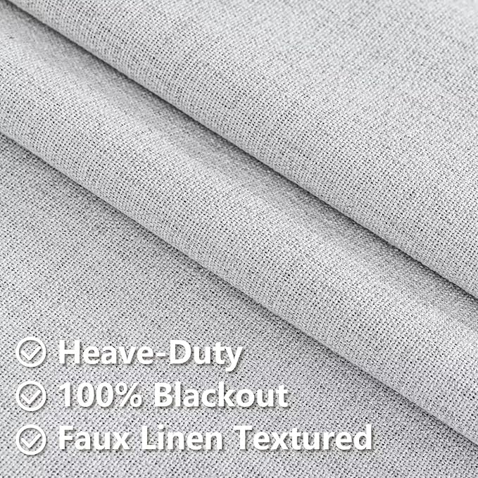 IGEMAEVE Blackout Curtains 108 Inches Long - Image 3