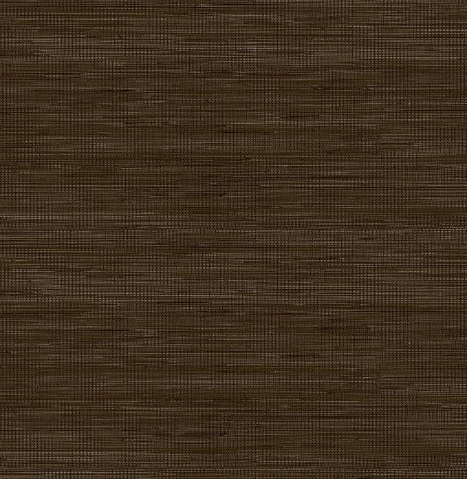 NuWallpaper x Society Social Brown Classic Faux Grasscloth Peel & Stick by NuWallpaper