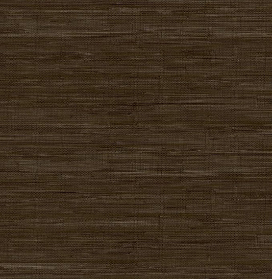 NuWallpaper x Society Social Brown Classic Faux Grasscloth Peel & Stick by NuWallpaper