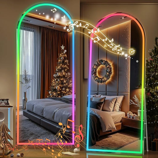 Hasipu Arch Full Length Mirror 79 x 32 in by Whatssuitableisthebest
