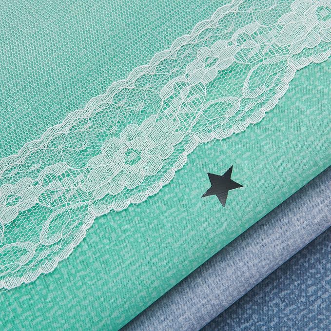 XiDi Curtains for Bedroom Decor, Rainbow Purplgreen grey52/45 - Image 7