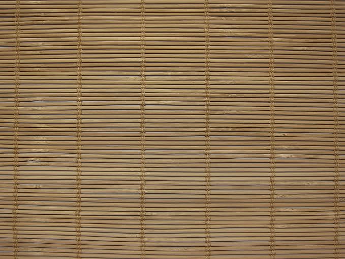 Cordless Woven Wood Roman Shades, 57W x 48H, Bayhead Natural, Sizes 20-72 Wide - Image 2