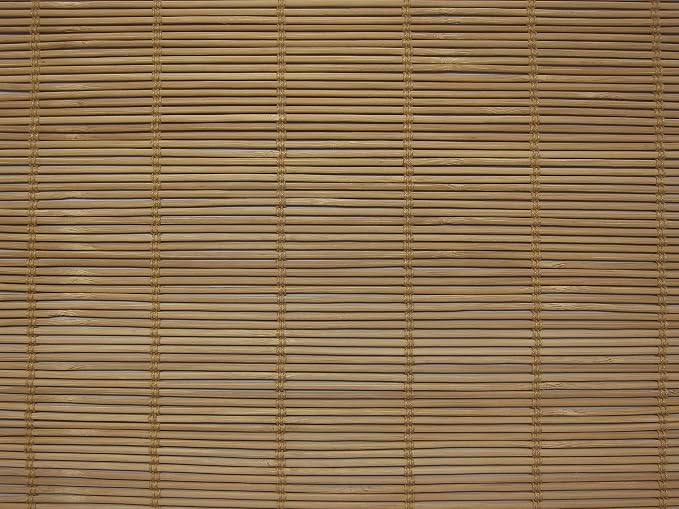 Cordless Woven Wood Roman Shades, 55W x 48H, Bayhead Natural, Sizes 20-72 Wide - Image 2