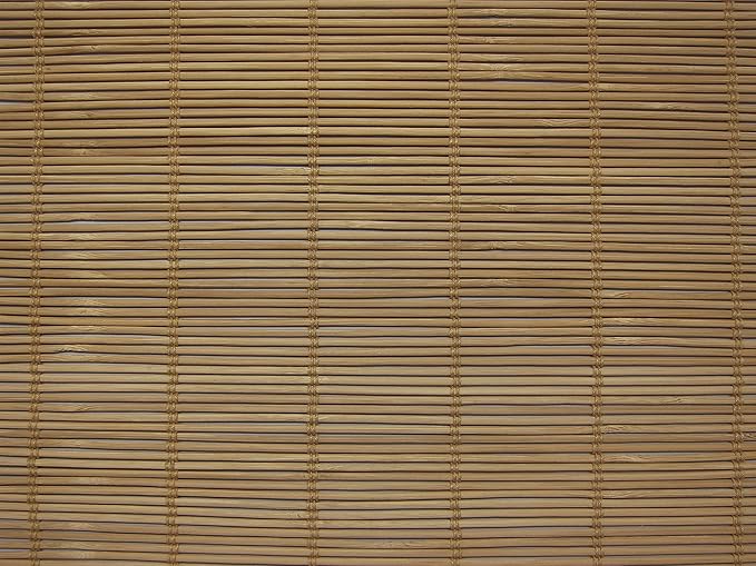 Cordless Woven Wood Roman Shades, 56W x 72H, Bayhead Natural, Sizes 20-72 Wide - Image 2